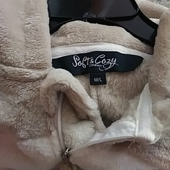 Soft & Cozy Hooded Holiday Onesie, Reindeer - Picture 7 of 8